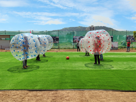 Sunny’s World - Enjoy zorbing ball adventure activity near Pune.