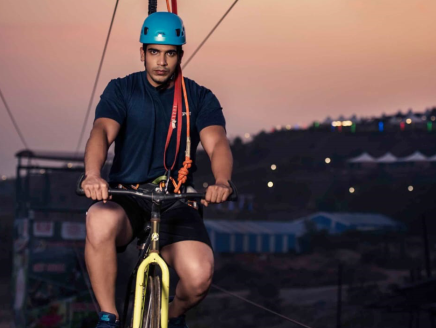 Sunny’s World - Get amazing experience of zip bike at adventure park in Pune.