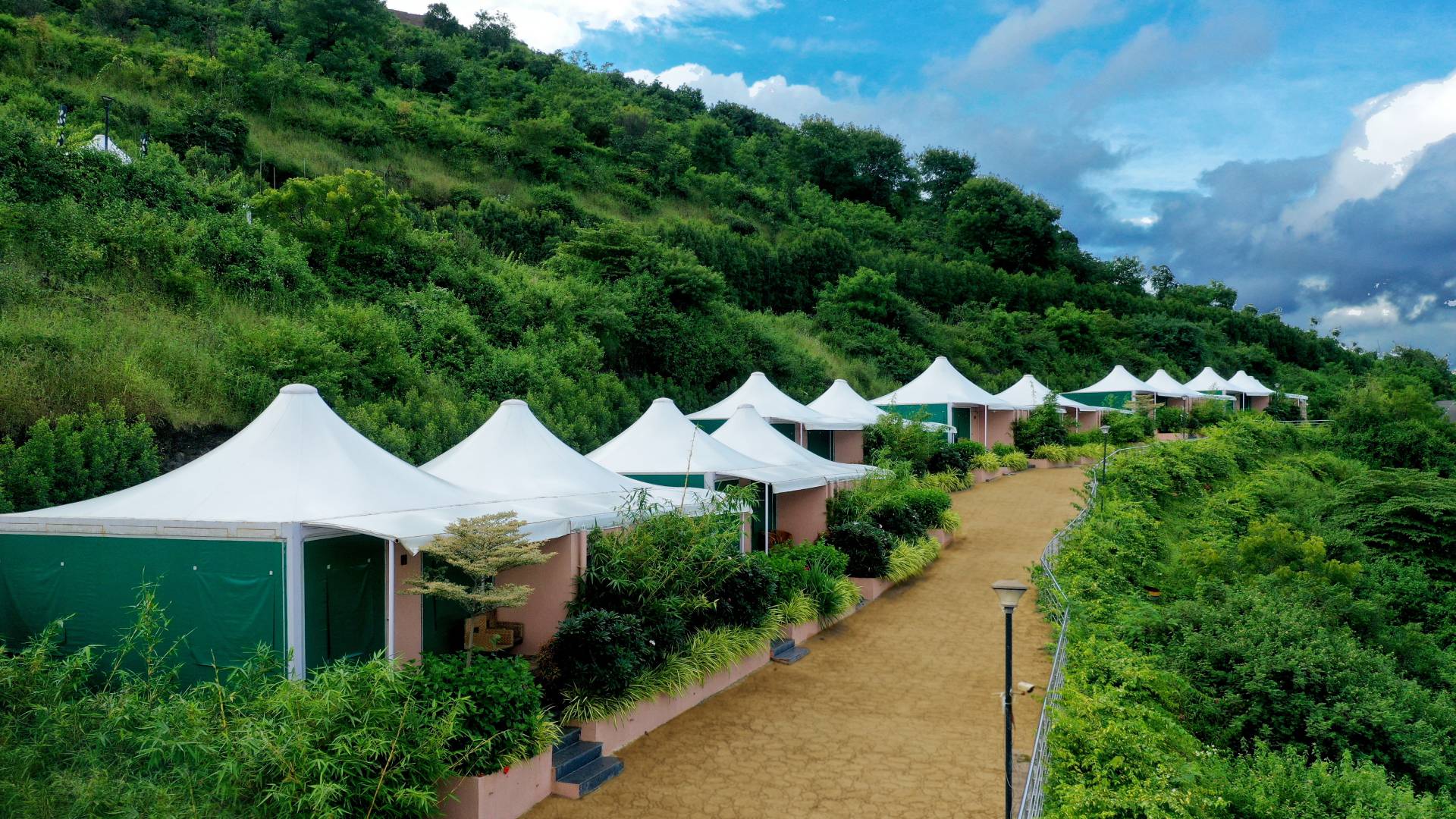 THE SAPPHIRE TENTS - HILL TOP FAMILY TENTS at Sunny's World Pune (5)