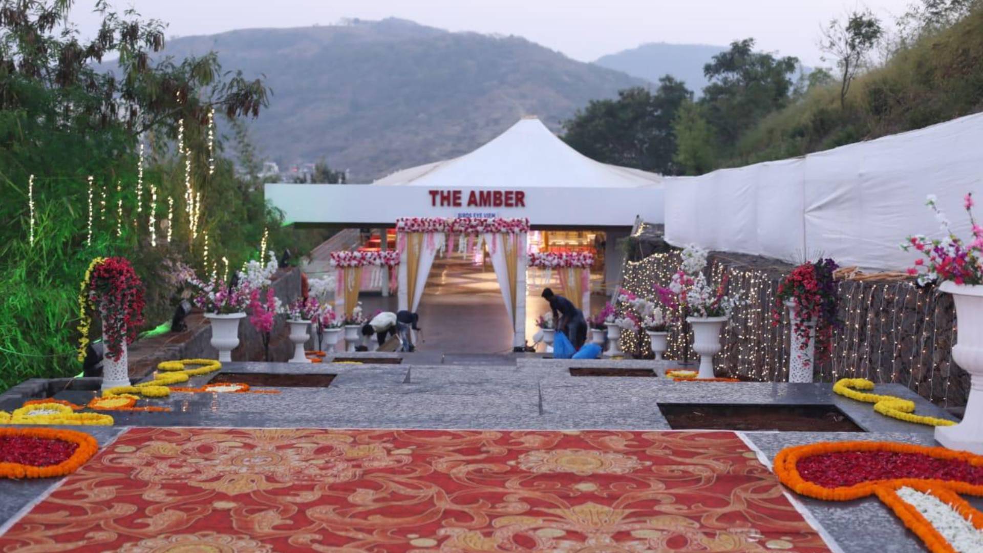 The Amber Bird Eye View Hilltop Banquet Hall at Sunnys World Pune (5)